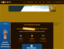 Tablet Screenshot of gotbtc.com